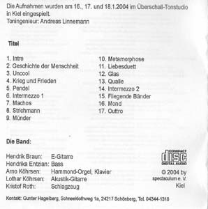 Theater-Tr&auml;ume Back-Cover