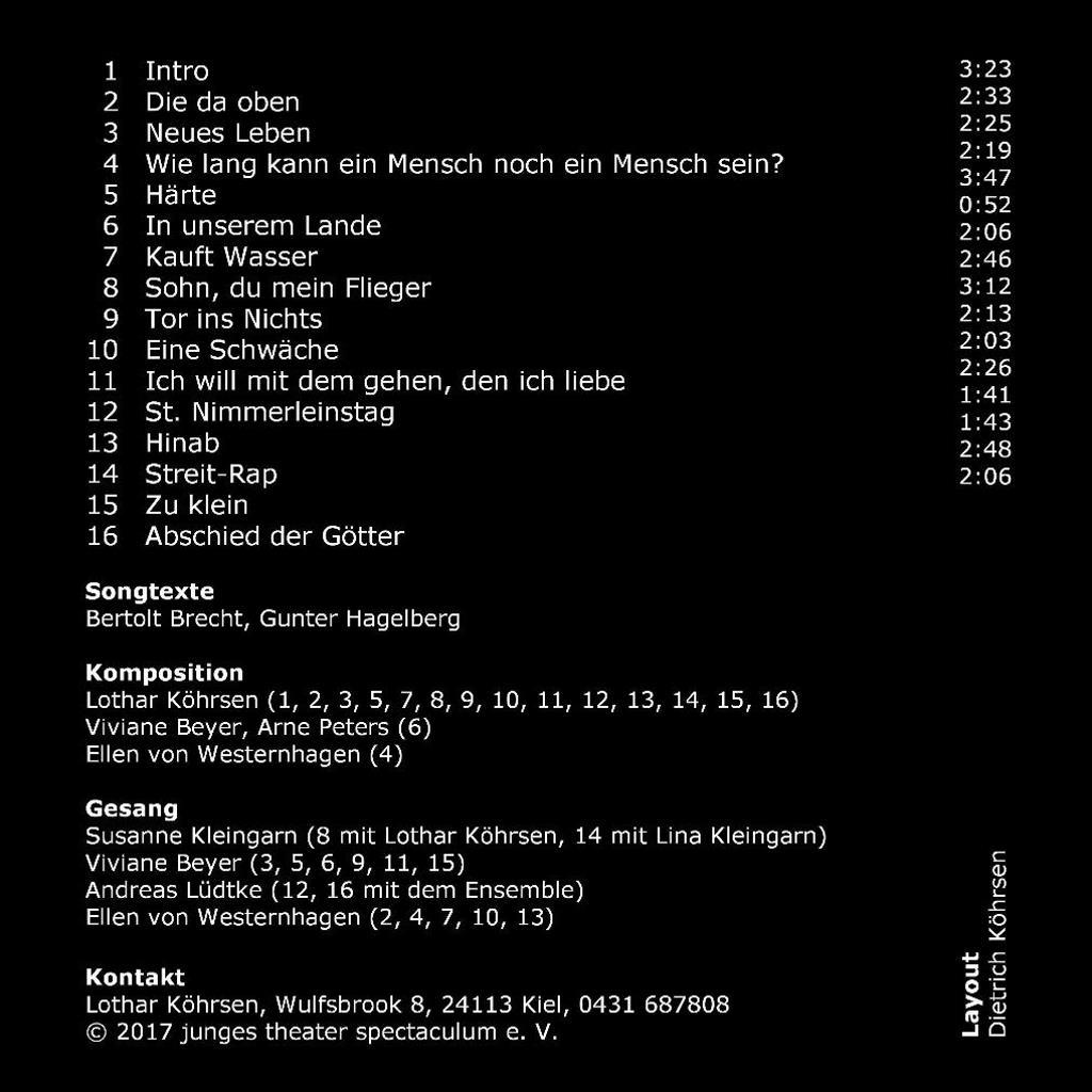 Der gute Mensch Back-Cover